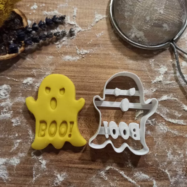 Halloween Ghost Cookie Cutter, Halloween Surprise & Gift - Model preview 4