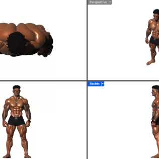 Strong Boy Muscle - Model thumbnail 1