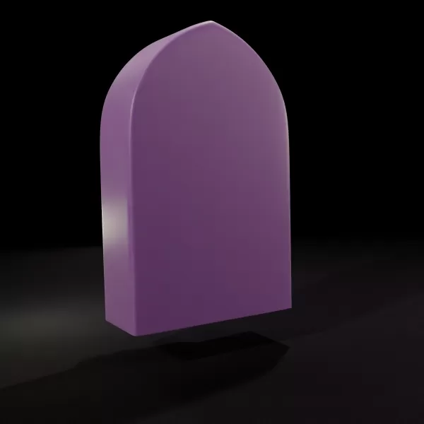 Chibi Angel with Crown of Thorns 3D Printable Model - Model preview 4