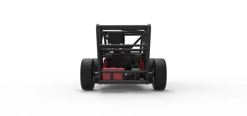 Dwarf car Base Scale 1:25 - Model preview 16