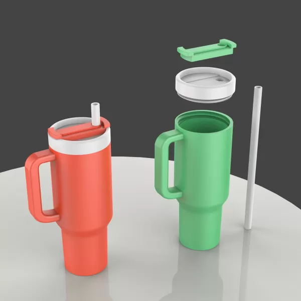 3D Stanley Tumbler, 3D Printable Replica, Original Stanley - Model preview 1