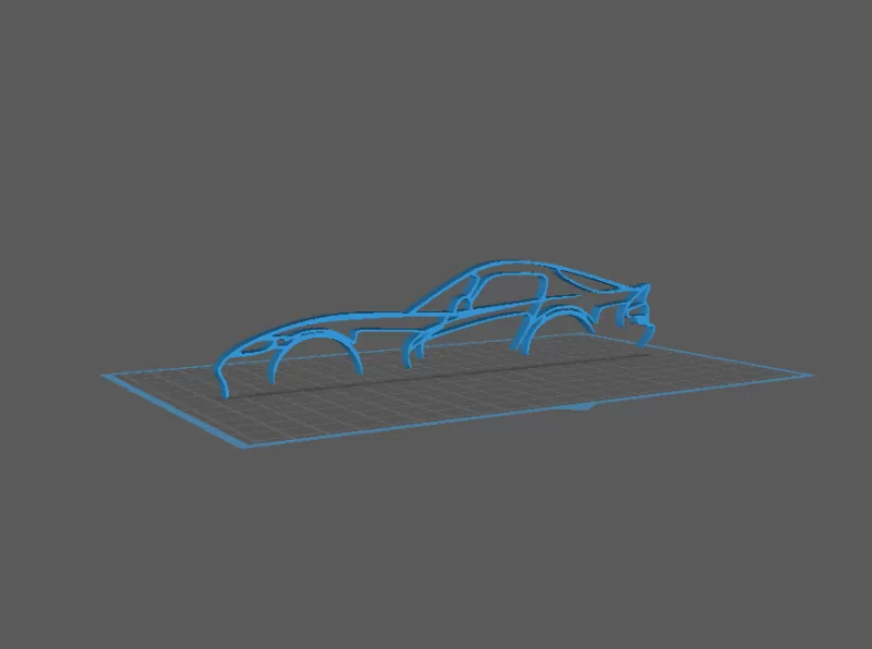 Dodge - Viper Wall Art - Model preview 1