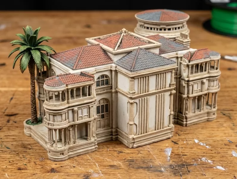 Bilionaire Mansion - Model preview 2