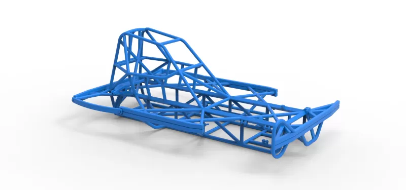 Frame of BriSCA Formula 2 Stock Car Scale 1:25 - Model preview 18