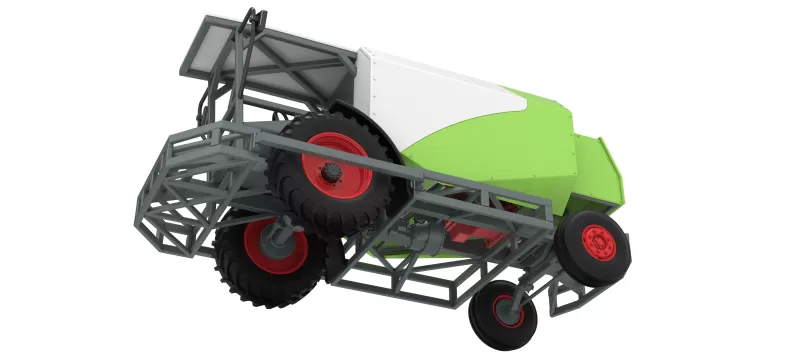 Racing Combine Harvester Scale 1:25 - Model preview 3