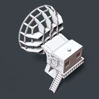 Würzburg Radar #RoZ - Model thumbnail 3