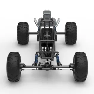 Vintage Mud dragster Base Scale 1:25 - Model thumbnail 8