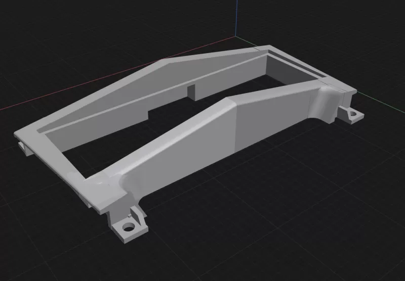 PEUGEOT 607 1 DIN STEREO SPACER - Model preview 2