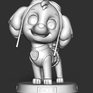 Paw Patrol - Skye - Model thumbnail 13