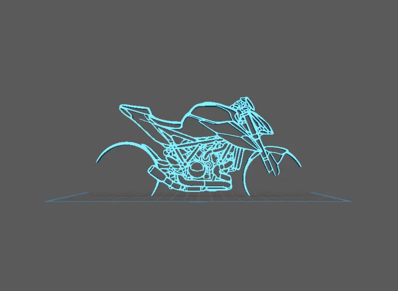 KTM - Duke R 1290 Wall Art - Model preview 1