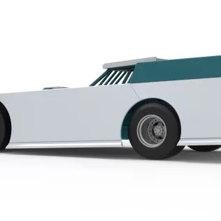 Wedge Dirt Late model Scale 1:25 - Model thumbnail 13