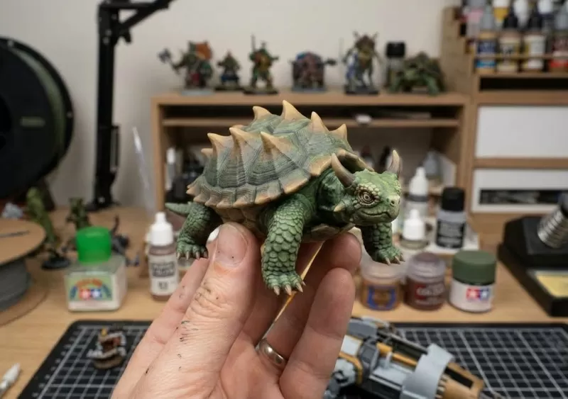 Dragon turtle - Model preview 3