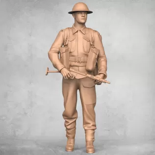 Army Standing Guard