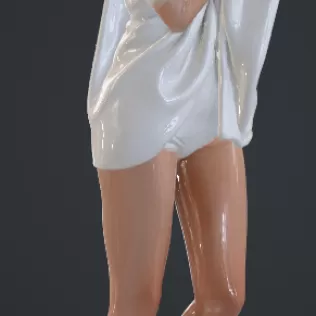 Frau nach der dusche - Model thumbnail 2