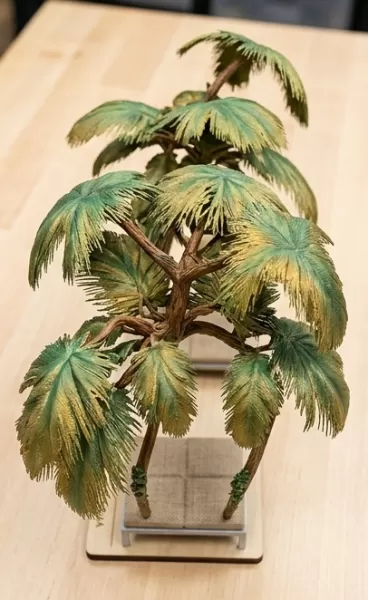palms and chairs - Model preview 2