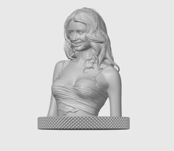 Alice Greczyn 3D Bust Print - Model preview 4