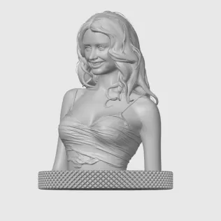 Alice Greczyn 3D Bust Print - Model thumbnail 4