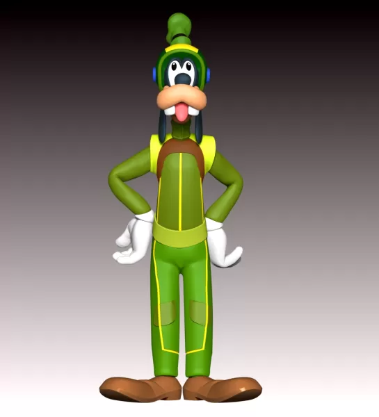 Goofy Fan Art - Model preview 3