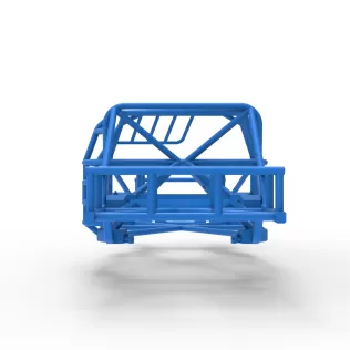 Frame of IMCA Stock car Scale 1:25 - Model thumbnail 11