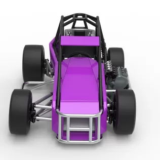 Three Quarter Midget Scale 1:25 - Model thumbnail 8