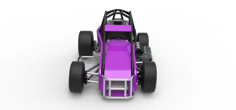 Three Quarter Midget Scale 1:25 - Model preview 8