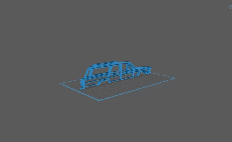 Ford - Country Squire 1967 Wall Art - Model preview 2