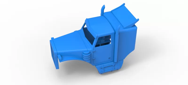 Shell of Monster Tow Truck Scale 1:25 - Model preview 2