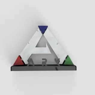 ARK Survival Evolved stand logo - Model thumbnail 2