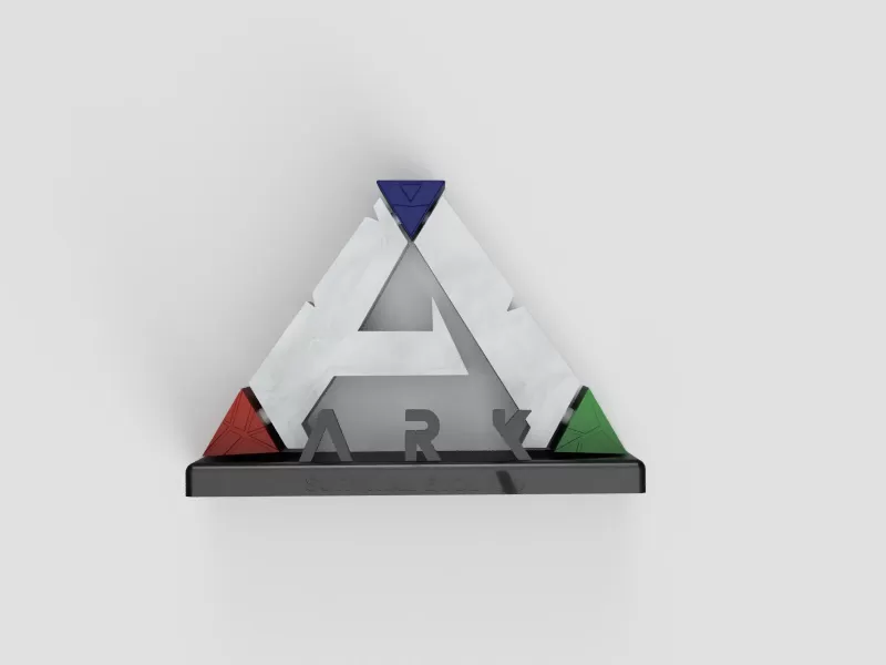 ARK Survival Evolved stand logo - Model preview 2