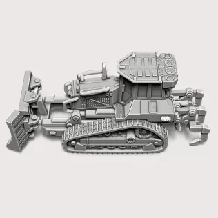 Crawler Dozer RoZ - Model thumbnail 3