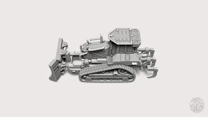 Crawler Dozer RoZ - Model preview 3