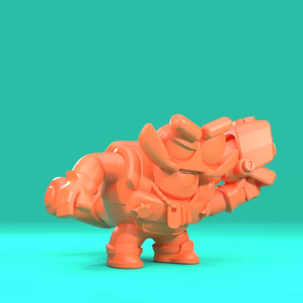 Clancy (Original) - Brawl Stars - Model preview 5