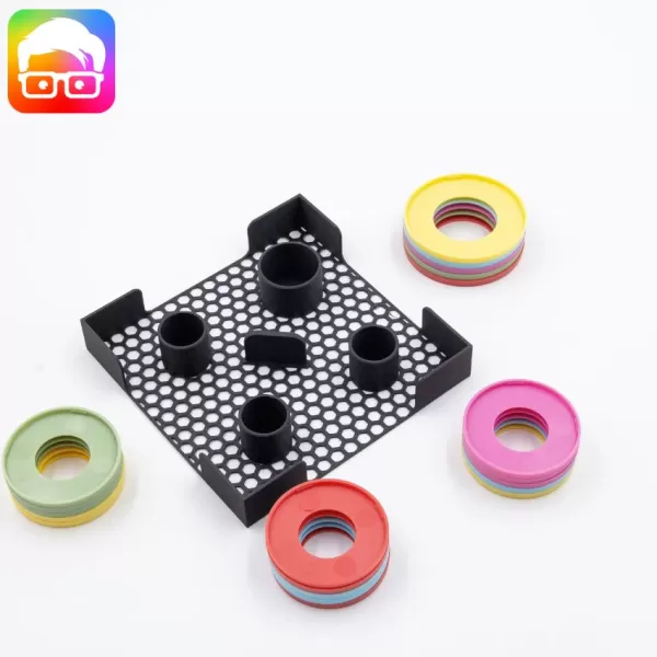 Rising Sun board game organizer by @ammedia3d - Model preview 4