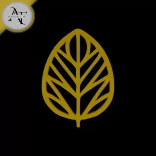 Simple Leaf Symbol - 2D Art