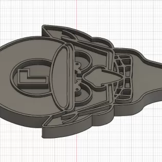 Tête de Waluigi - Mario