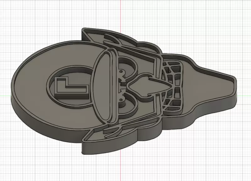 Tête de Waluigi - Mario - Model preview 2