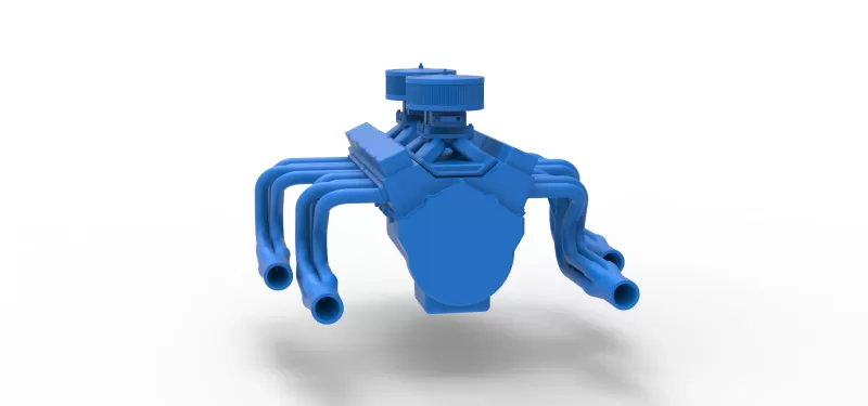 Engine V16 Scale 1:25 - Model preview 11