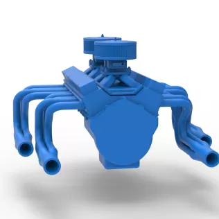 Engine V16 Scale 1:25 - Model thumbnail 11