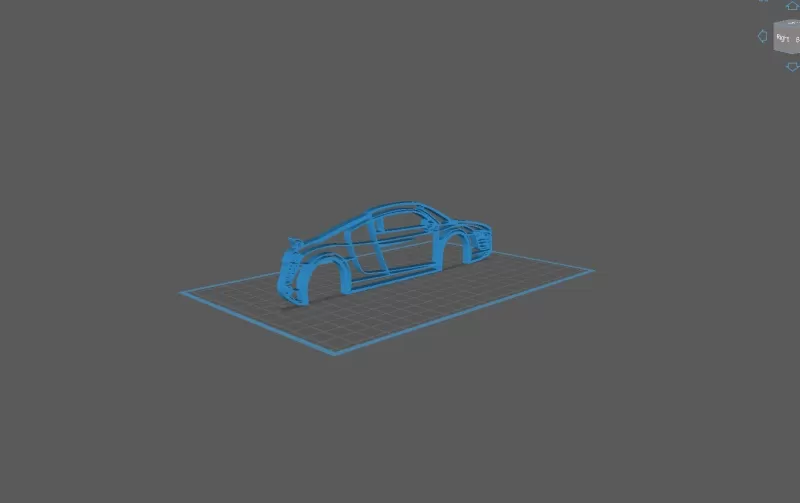 Audi - R8 2007 Wall Art - Model preview 2