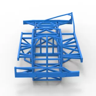 Frame of BriSCA Formula 1 Stock Car Version 2 Scale 1:25 - Model thumbnail 12