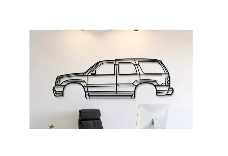 Cadillac - Escalade 2002 Wall Art - Model preview 1