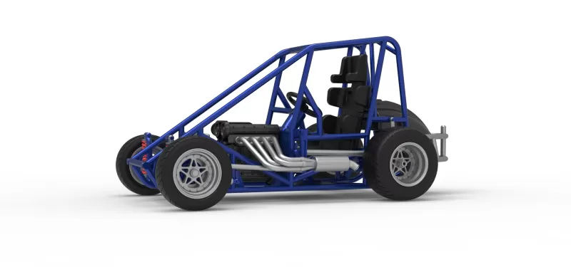 New Zealand Minisprint Base Scale 1:25 - Model preview 2