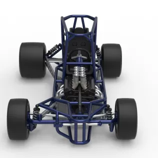 Pavement Silver Crown Car Base Version 2 Scale 1:25 - Model thumbnail 8