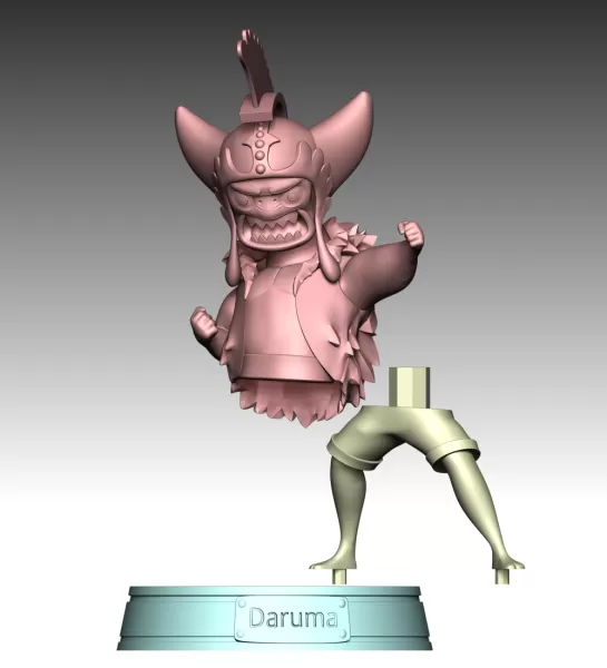 Daruma - One Piece - Model preview 10
