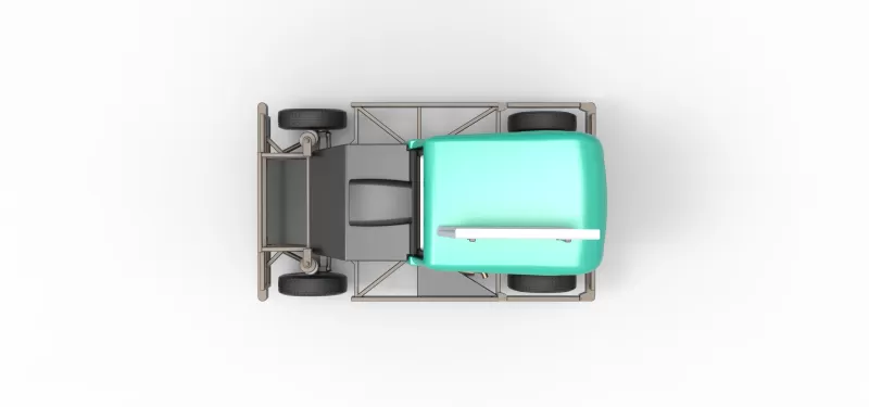 New Zealand Ministock car Scale 1:25 - Model preview 11