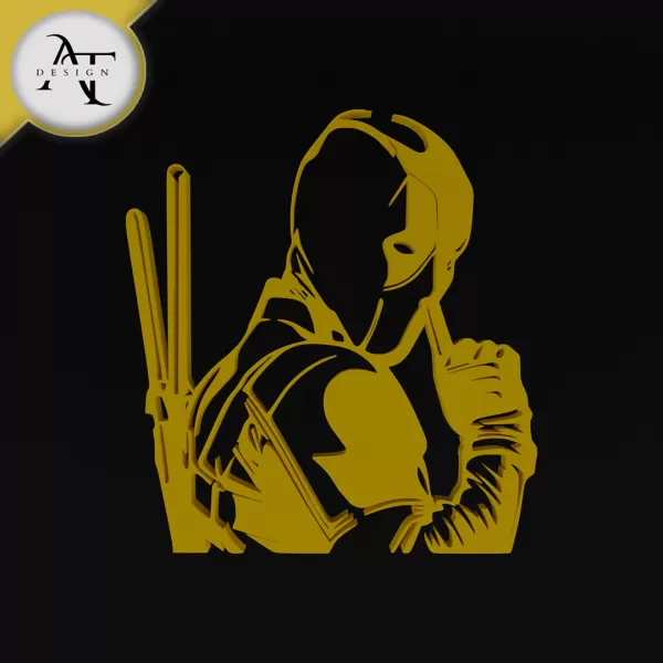 Deadpool - Wall Art - Model preview 1