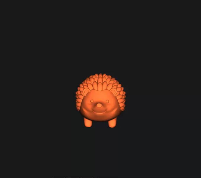 porcupine - Model preview 3