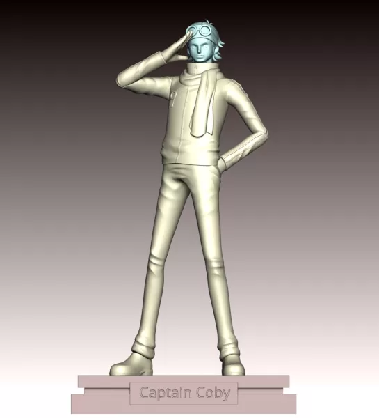 Captain Coby - One Piece - Model preview 11