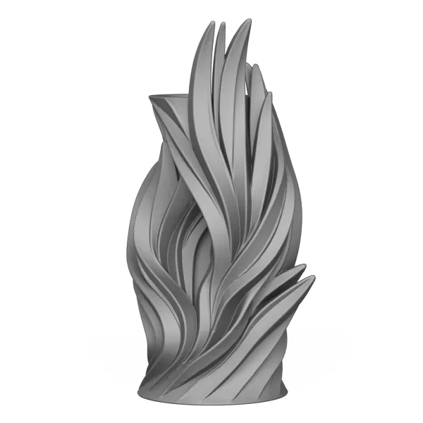 Beautiful Flower Vase 3D Print Model - Model preview 2