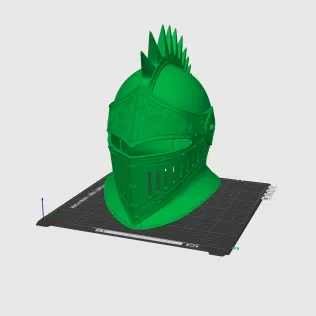 Medieval Knight Helmet